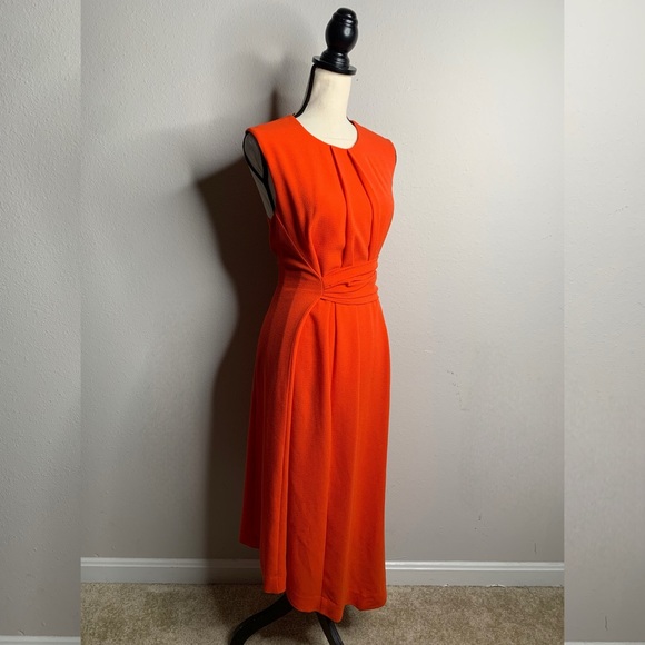 Whistles Marisa Draped Asymmetrical Dress - Picture 3 of 13